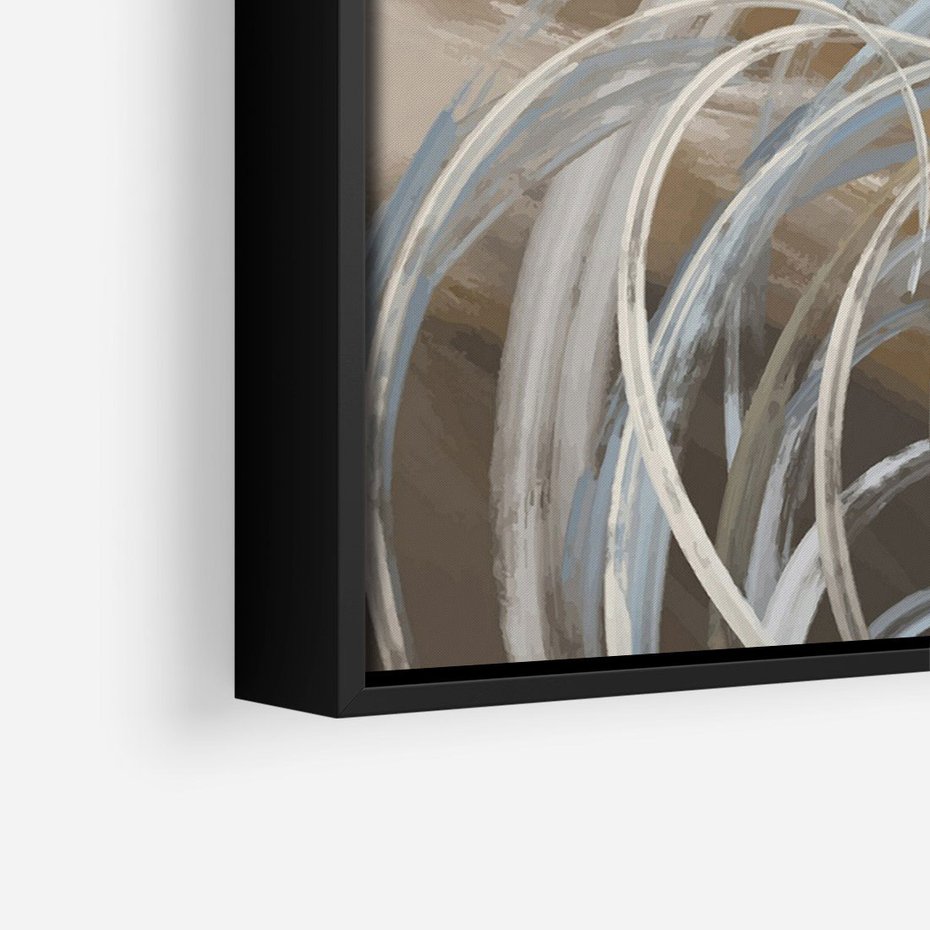 Obraz w ramie 70x100 - Zaklęty Wschód - akwarela, obraz - rama czarna