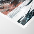 Plakat bez ramy 30x40 - Śnieżna Opowieść - górski krajobraz, zima w górach