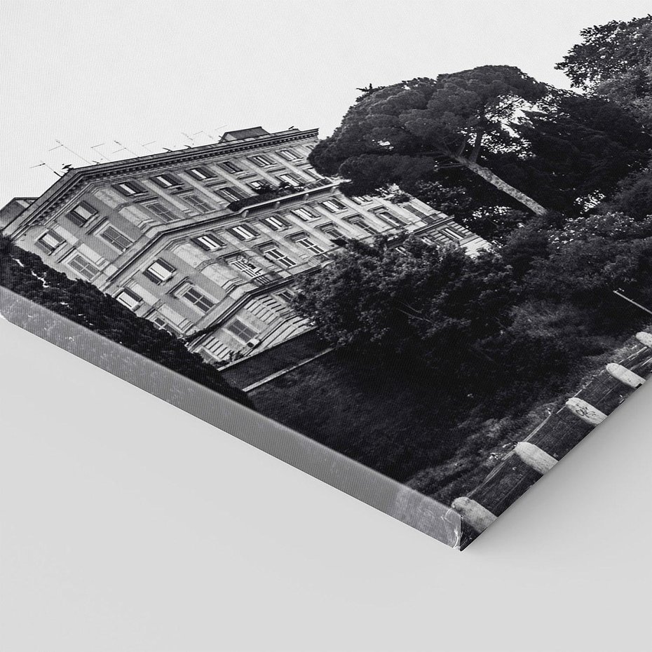 Obraz na płótnie 100x50 - Echa Historii - czarno biała fotografia, koloseum