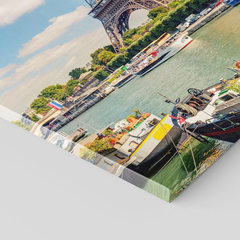 Obraz na płótnie 80x120 - Paryżska ikona Francji - wieża Eiffla, Paryż