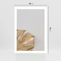 Plakat bez ramy 50x70 - Natury Szlachetność - złote, liście