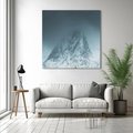 Obraz na płótnie 70x70 - Skandynawski pejzaż - skadynawski, pejzaż