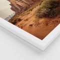 Zestaw obrazy w ramie 40x50 galeria - Kanion, widok, pustynia, USA - rama biała