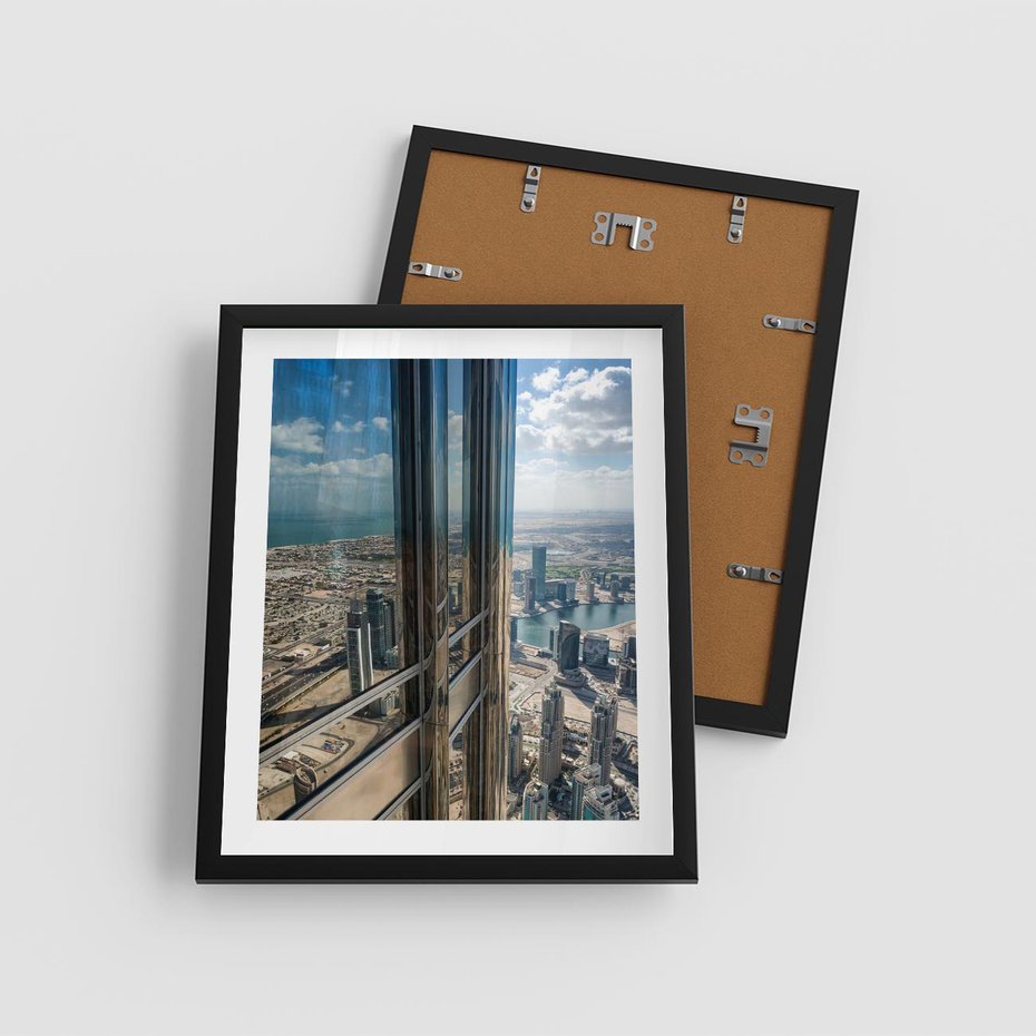 Plakat w ramie 40x50 - Architektura Budynków - budynki, architektura - rama czarna