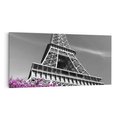 Obraz na płótnie 140x70 - Urok Eiffla w Paryżu - Eiffla, Paryż