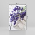 Obraz na płótnie 80x120 - relaks z aromatem - lawenda, spa