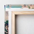 Obraz na płótnie 70x100 - "Goten-Yama Hill, Shinagawa on the Tokaido" Katsushika Hokusai - Reprodukcja - reprodukcja, obraz na płótnie
