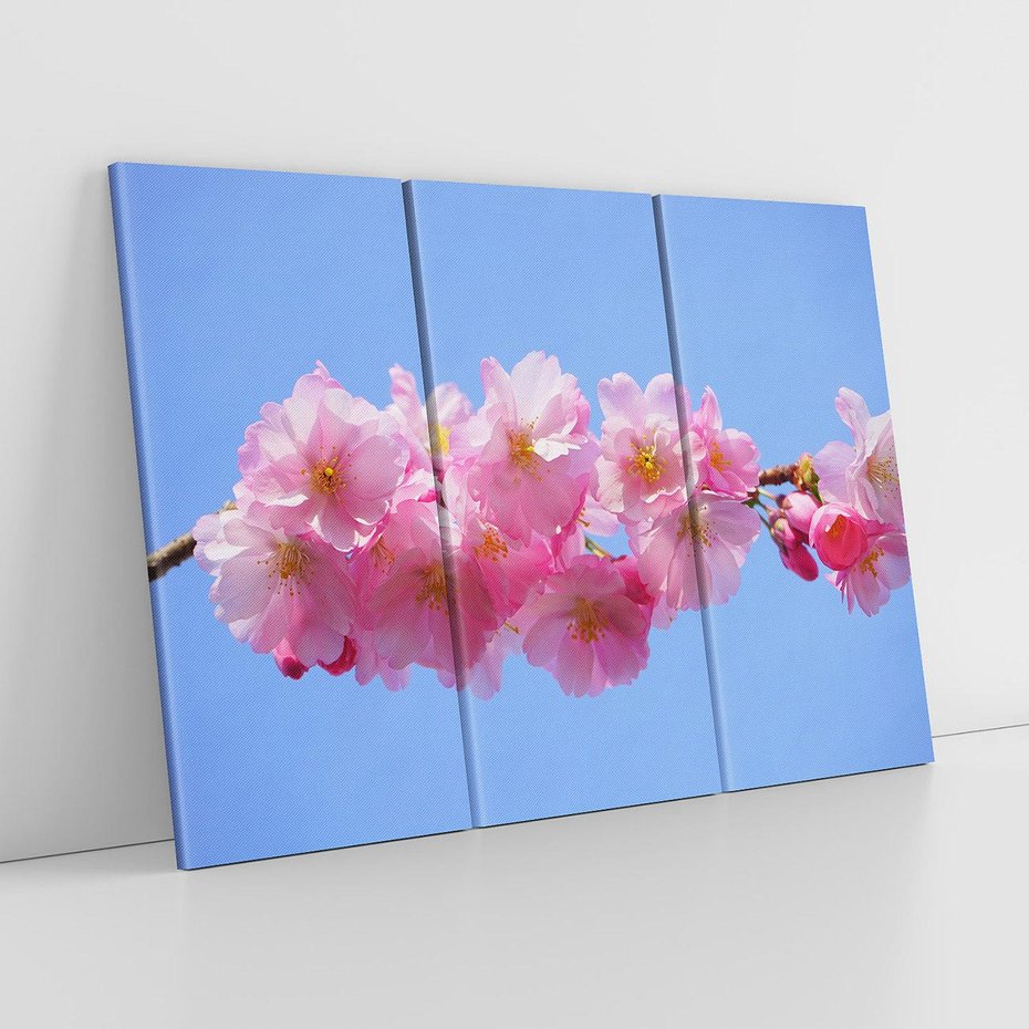 Obraz na płótnie 120x80 - Kwiatowy taniec kolorów - kwiat, kwiaty