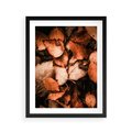 Plakat w ramie 40x50 - Jesienna Paleta - liście, jesień - rama czarna