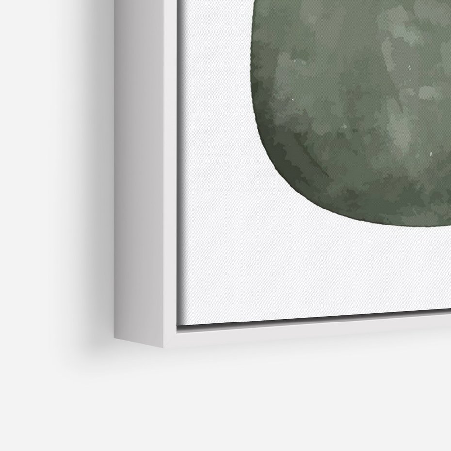 Obraz w ramie 80x120 - Owocowe Boho Inspiracje - minimalistyczny plakat, gruszka - rama biała