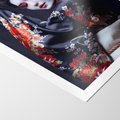 Plakat bez ramy 30x40 - Elegancka japońska gejsza - japońska, gejsza