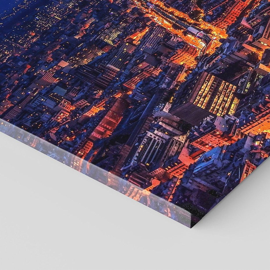 Obraz na płótnie 140x70 - Nocne impresje Paryża - Paryż, noc