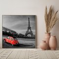 Obraz w ramie 50x50 - Paryż Wieża Eiffla - Paryż, Wieża - rama drewno