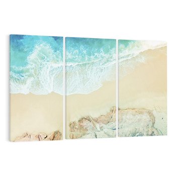 Obraz na płótnie 120x80 - Turkusowe Skrzydła - morze, plaża