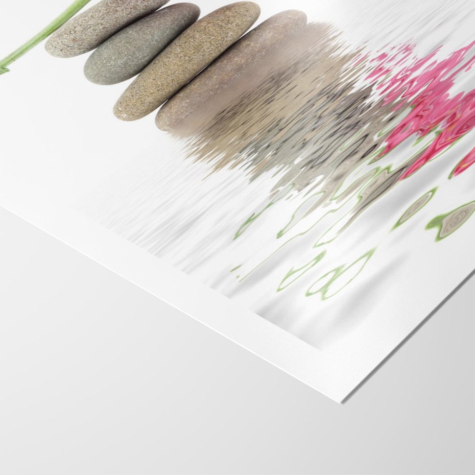 Plakat bez ramy 40x50 - Kwiatowe japońskie spa - japońskie, spa