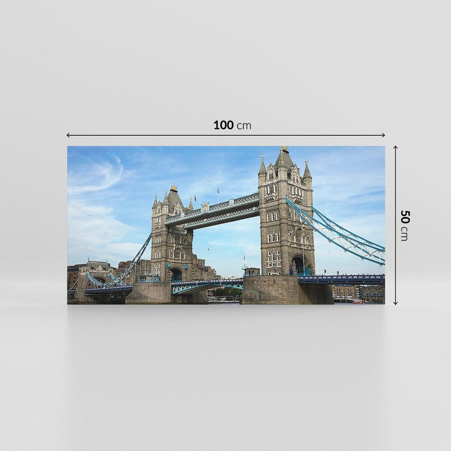 Obraz na płótnie 100x50 - Tower Bridge London UK - Tower Brigde, London