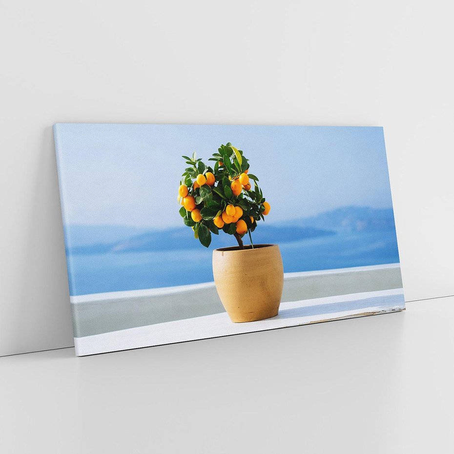 Obraz na płótnie 140x70 - Uroki Santorini - Santorini, Grecja