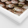 Plakat w ramie 30x40 - Róże i Różowe Kwiaty w Kompozycji - róże, różowe kwiaty - rama biała