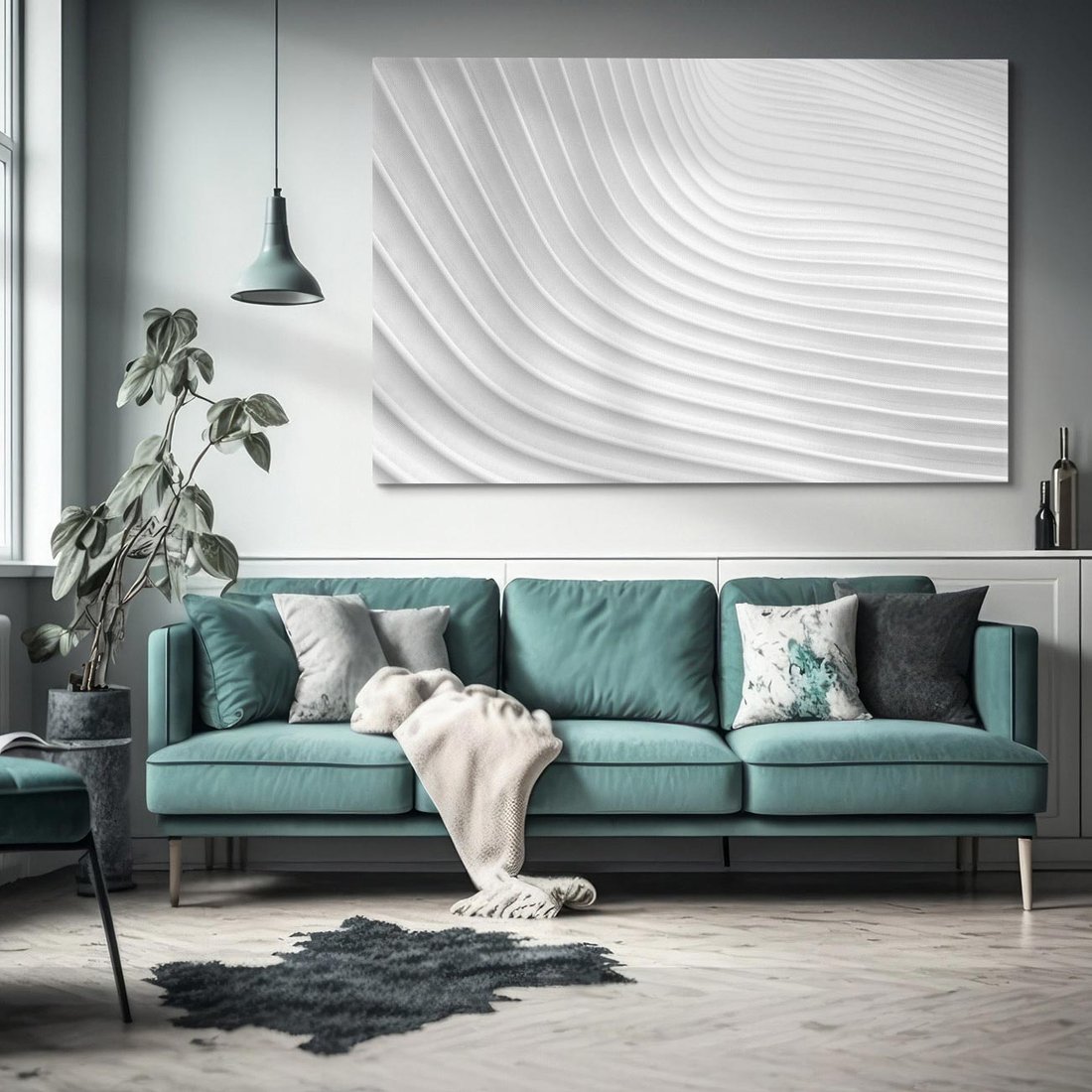 Obraz na płótnie 120x80 - abstrakcja barw - abstrakcja