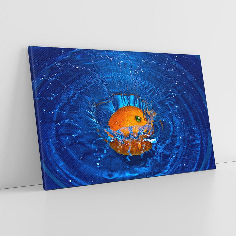 Obraz na płótnie 120x80 - Pomarańcza Owoce - pomarańcza, owoce