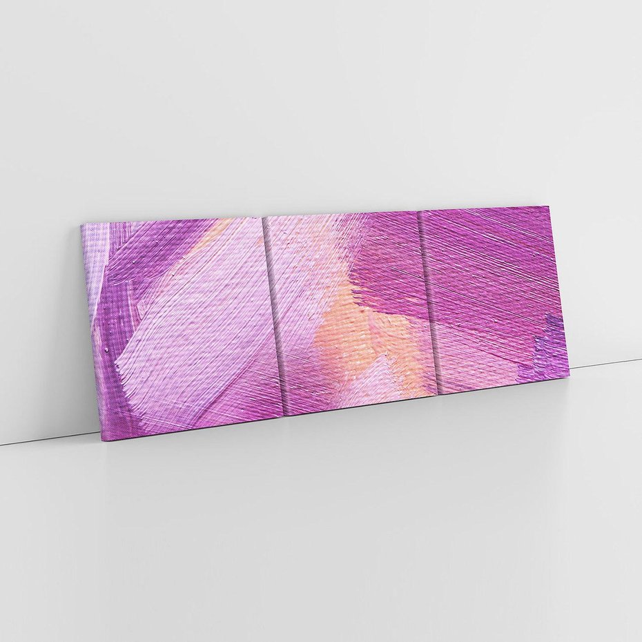 Obraz na płótnie 150x50 - Abstrakcyjna gra kolorów - abstrakcja, akwarela