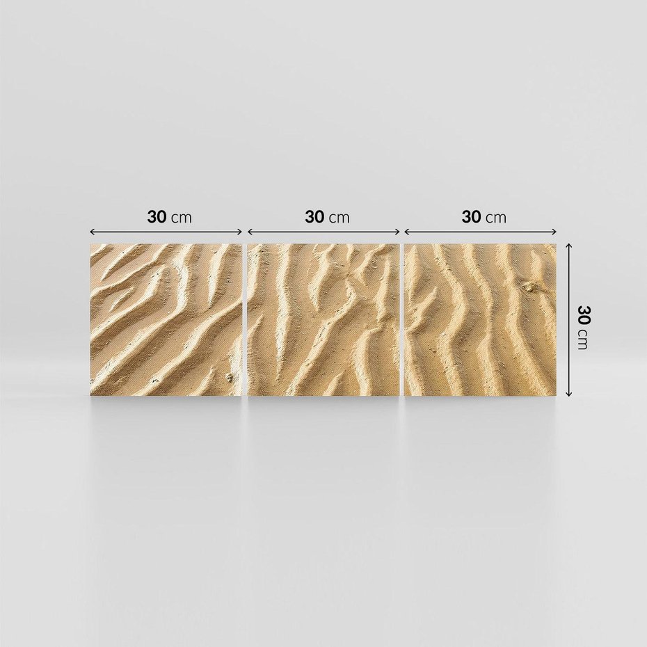 Obraz na płótnie 90x30 - Piasek i Nieskończoność - pustynia, piasek