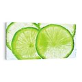Obraz na płótnie 100x50 - Soczyste limonki - limonki, owoce