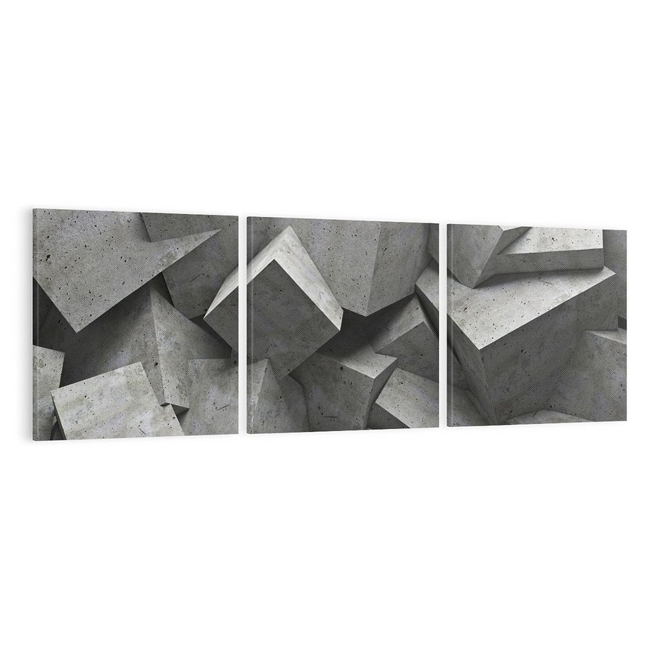 Obraz na płótnie 120x40 - Abstrakcja w Trzech Wymiarach - 3D, abstrakcja