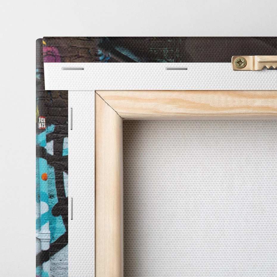 Obraz na płótnie 120x80 - Wibracje kreatywności graffiti - graffiti