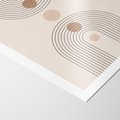 Plakat bez ramy 21x30 - Zgeometryzowane Wizje - boho plakat, minimalizm