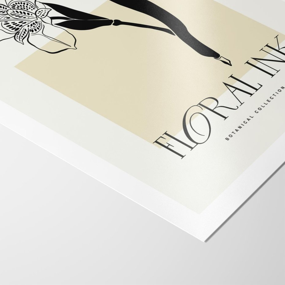 Plakat bez ramy 30x40 - Wyblakłe odcienie snów - kwiat, irys