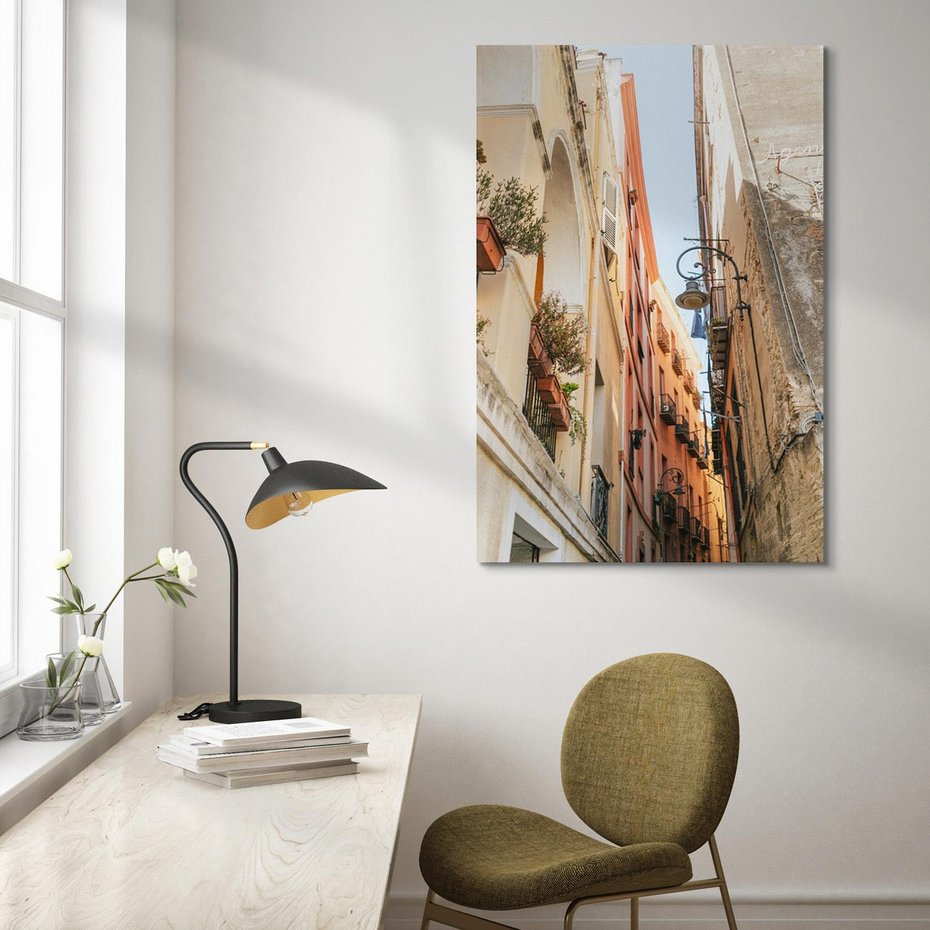 Obraz na płótnie 80x120 - Włoskie uroki - włoskie, uliczki