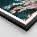 Plakat w ramie 30x40 - Morze w Perspektywie - morze, ocean - rama czarna
