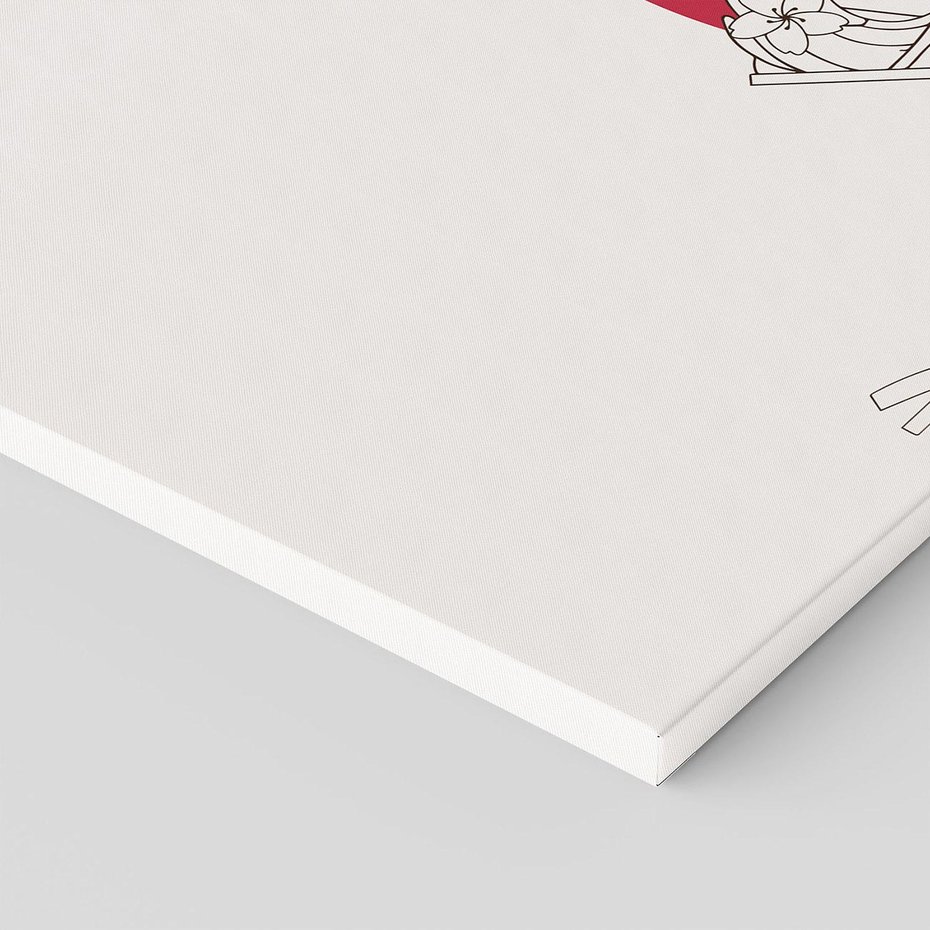 Obraz na płótnie 70x50 - Orientalna Harmonia - japandi, japonia