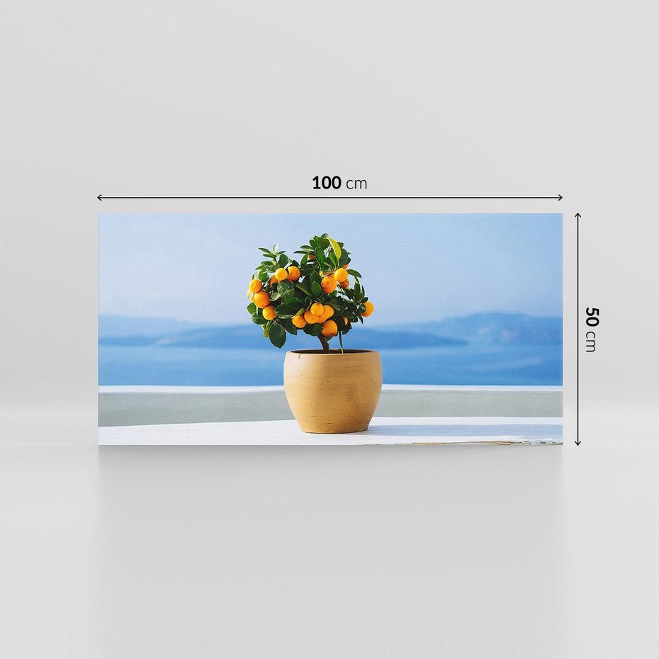 Obraz na płótnie 100x50 - Uroki Santorini - Santorini, Grecja