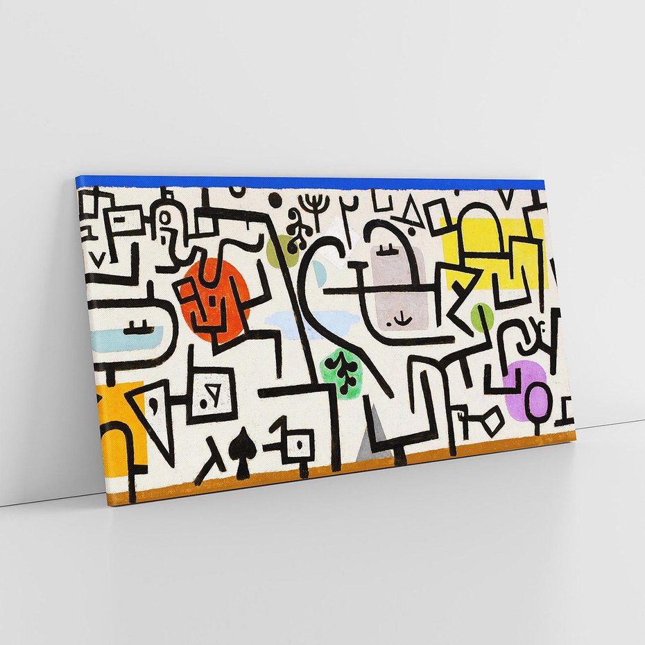 Obraz na płótnie 100x50 - Rich Port 1938, Paul Klee - Reprodukcja - reprodukcja, obraz na płótnie