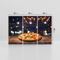 Obraz na płótnie 120x80 - Smak i tradycja - pizza, Włochy