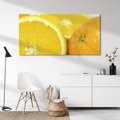 Obraz na płótnie 120x60 - Cytrusy Żywy Zapach Energii - cytruny, owoce