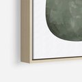 Obraz w ramie 50x70 - Owocowe Boho Inspiracje - minimalistyczny plakat, gruszka - rama drewno
