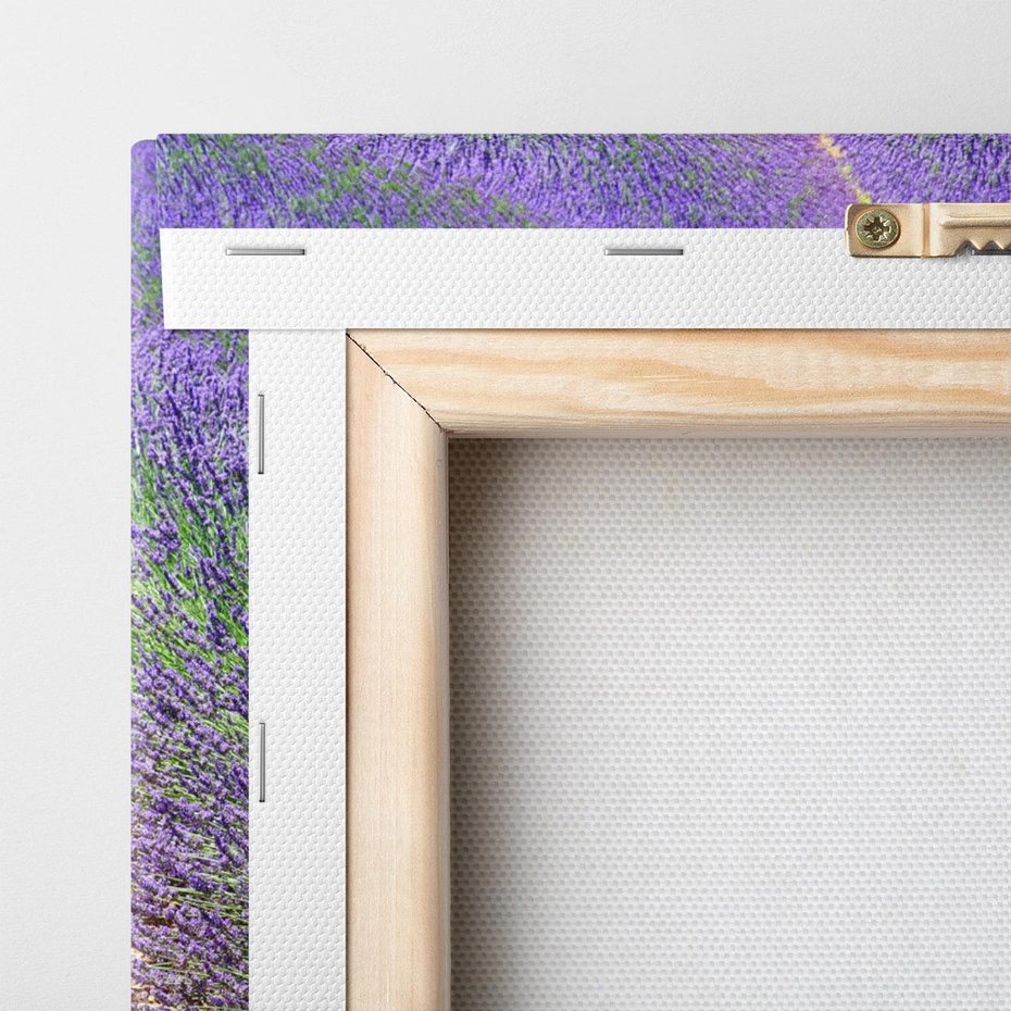 Obraz na płótnie 120x60 - Lawendowy kwiat - lawenda, kwiat