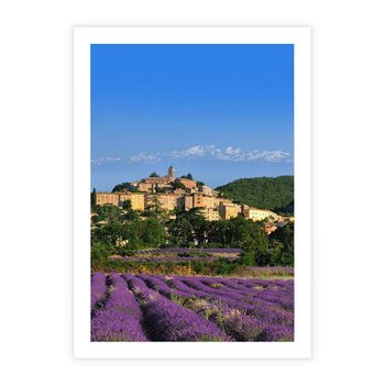 Plakat bez ramy 50x70 - Prowansalska Aura - lawenda, Prowansja