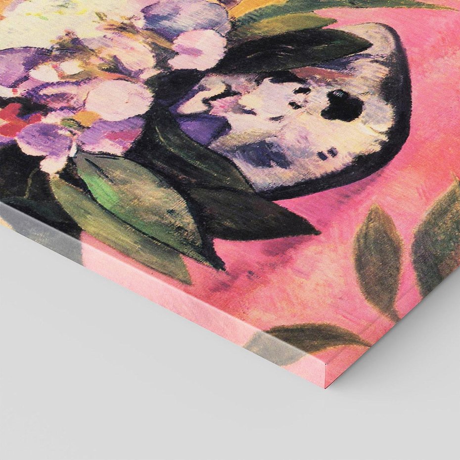 Obraz na płótnie 70x50 - Still Life with Head-Shaped Vase and Japanese Woodcut 1889, Paul Gauguin - Reprodukcja - reprodukcja, obraz na płótnie