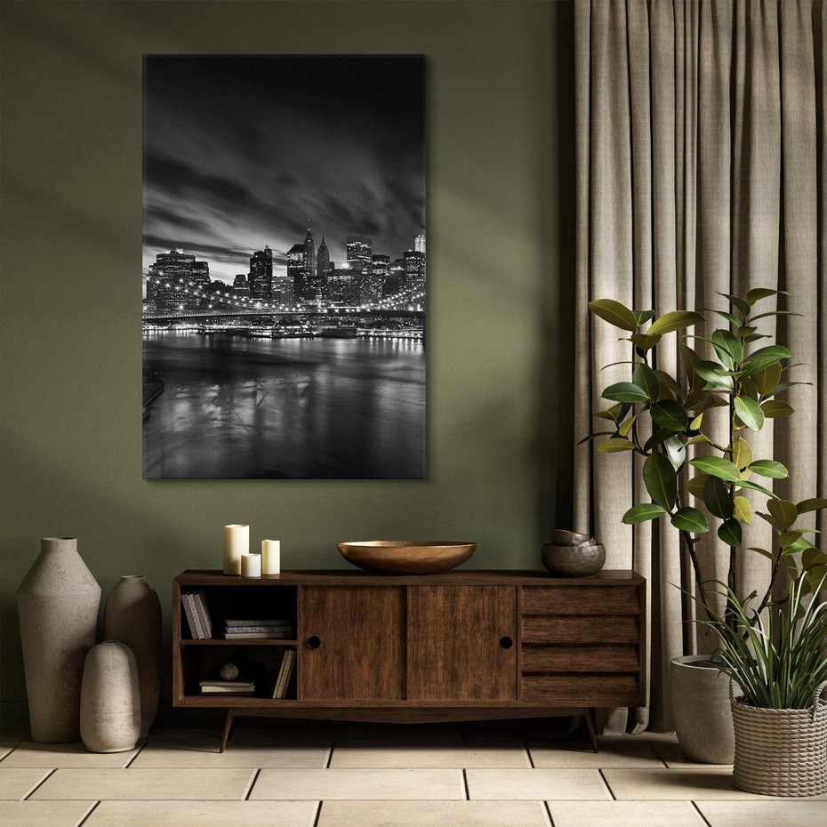 Obraz na płótnie 70x100 - Manhattan - pulsujące serce Nowego Jorku - Manhattan, New