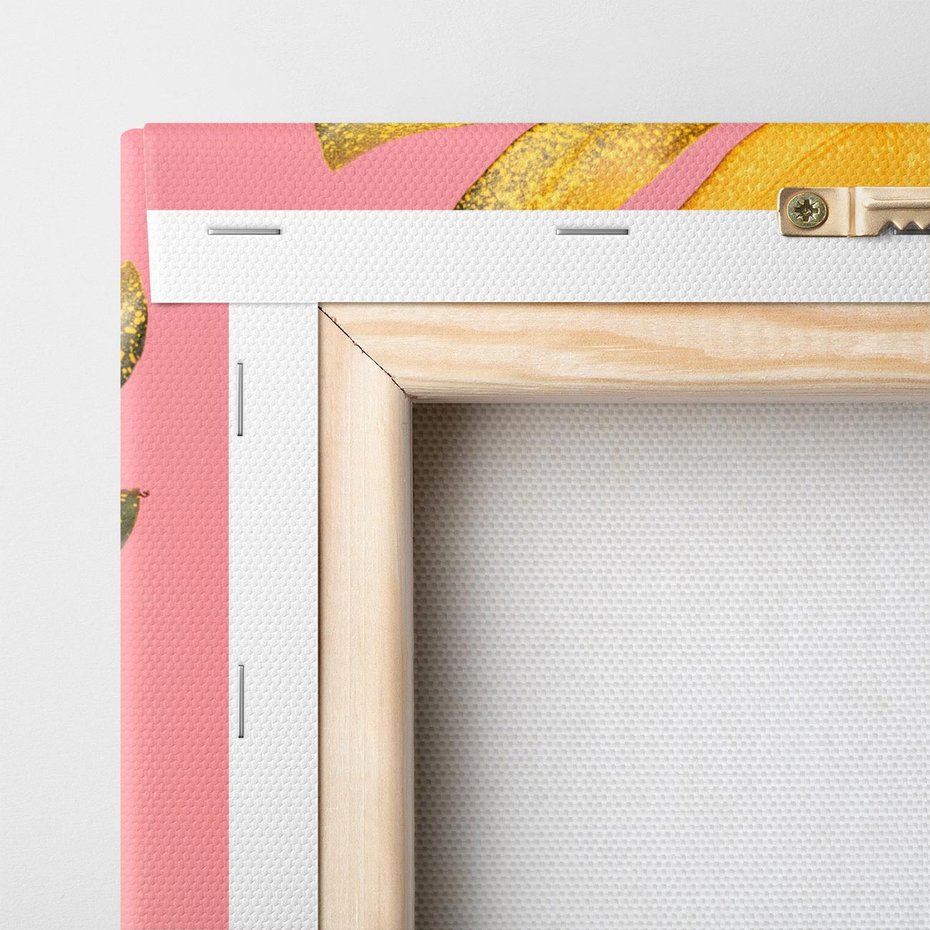 Obraz na płótnie 80x80 - Majestatyczna monstera - monstera, liść