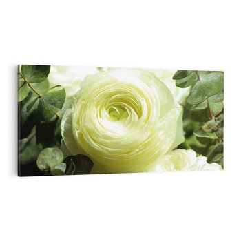 Obraz na płótnie 120x60 - Kwiatowa Harmonia - kwiat, kwiaty