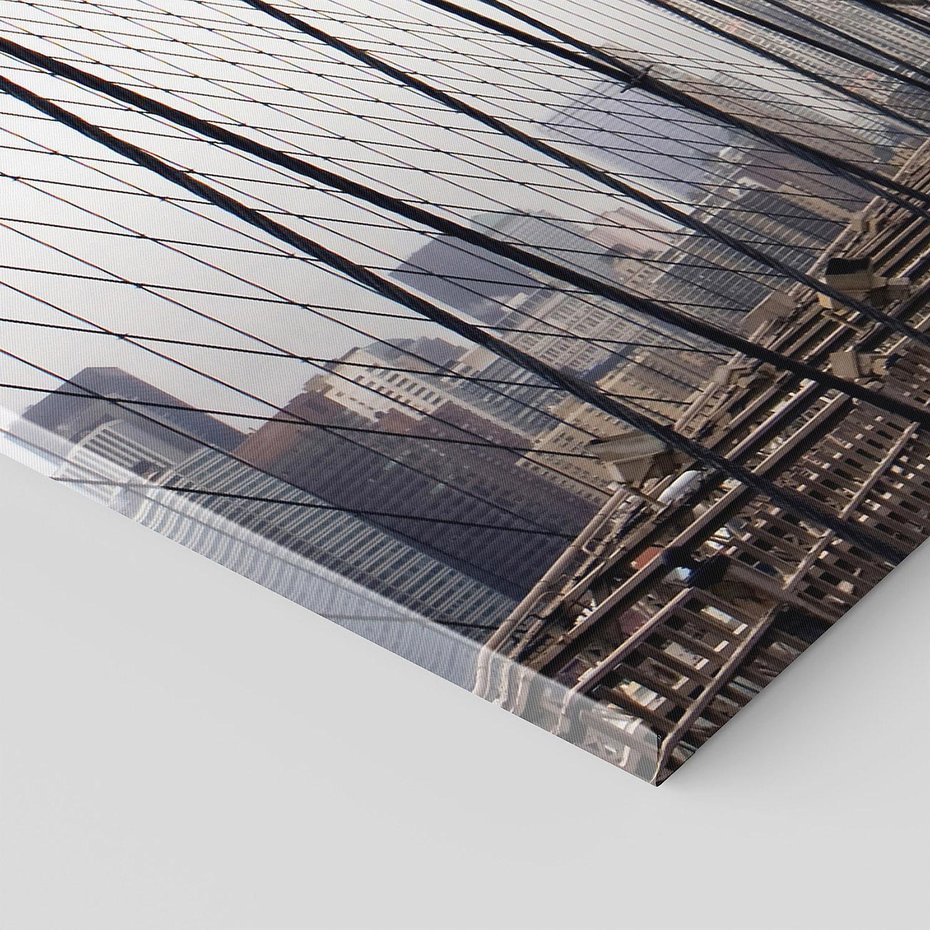 Obraz na płótnie 100x50 - Nowoczesna Linia - most, nowoczesna