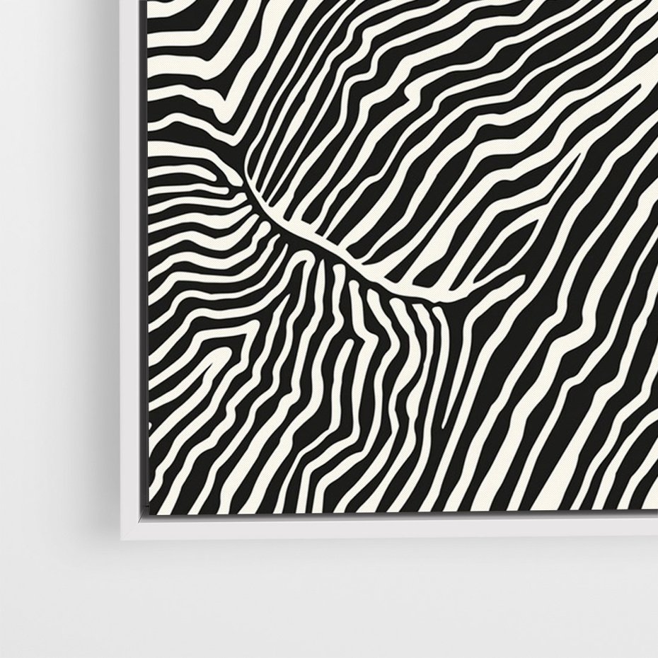 Obraz w ramie 50x70 - Podróżne Impresje - boho plakat, rycina - rama biała