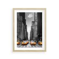 Plakat w ramie 30x40 - Wibracje Nowego Jorku - miasto, Nowy Jork - rama drewno