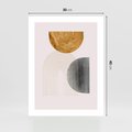 Plakat bez ramy 30x40 - Nowoczesna Sztuka Geometrii - nowoczesna sztuka, modern