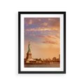 Plakat w ramie 30x40 - Statua wolności w Nowym Jorku - Nowy Jork, statua - rama czarna